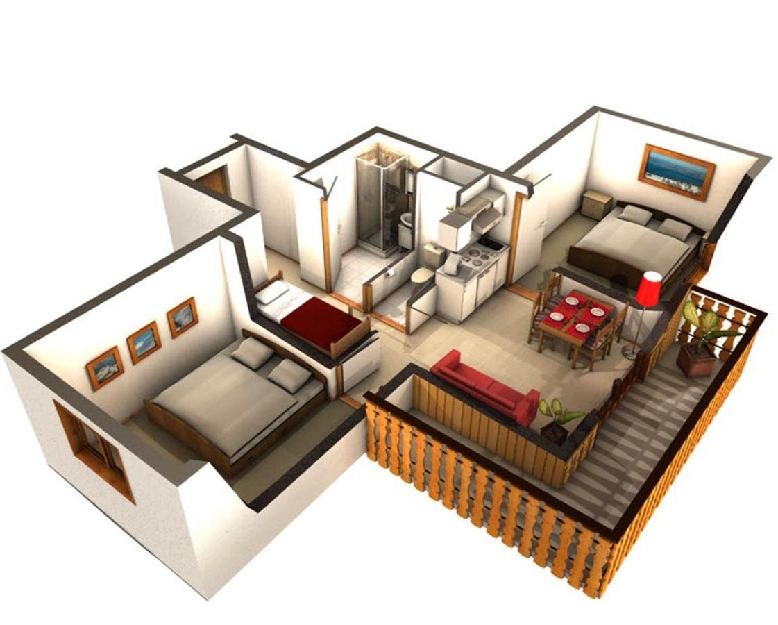 Appartement Confortable A Thollon-Les-Memises Avec Vue Extérieur photo
